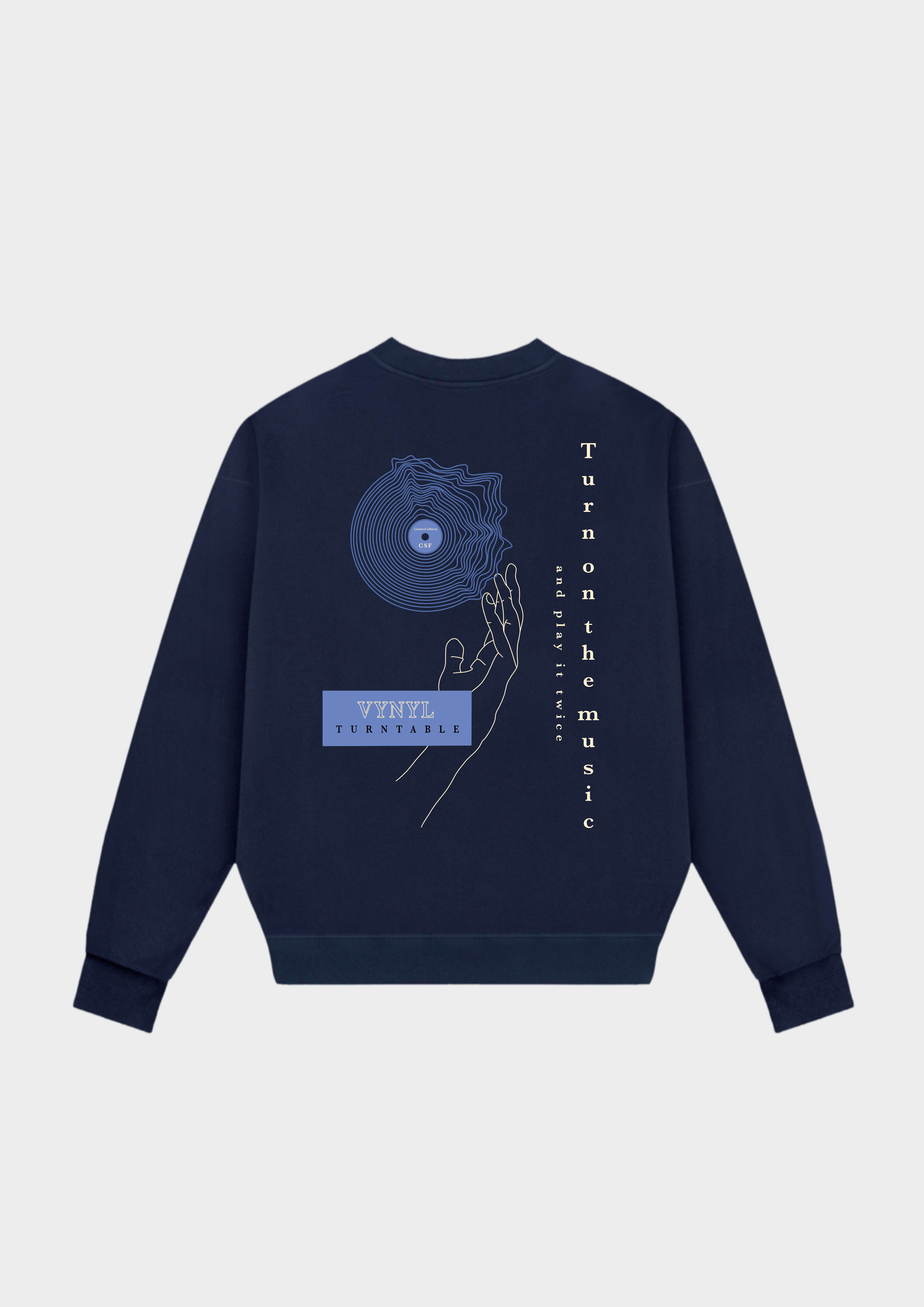 Vinyl Turntable Heavyweight Sweatshirt