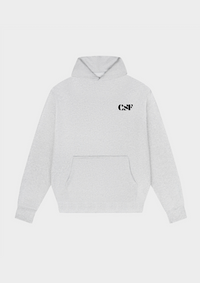 Christmas Radio Heavyweight Hoodie Hellgrau