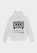Christmas Radio Heavyweight Hoodie Hellgrau