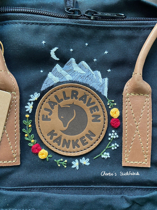 Fjällräven Kanken bestickt | Stickerei | 100% original | Unikat