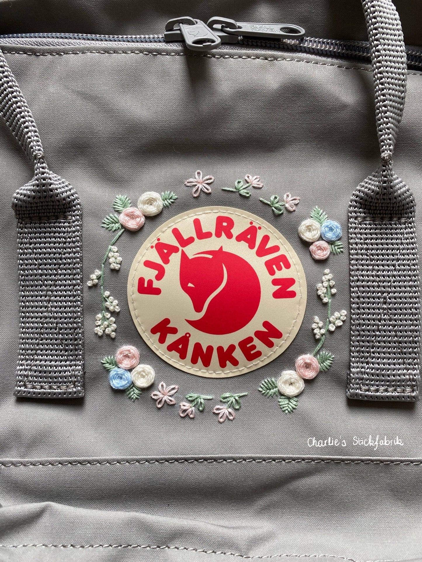 Fjällräven Kanken bestickt | Individuelle Stickerei | personalisierter Rucksack