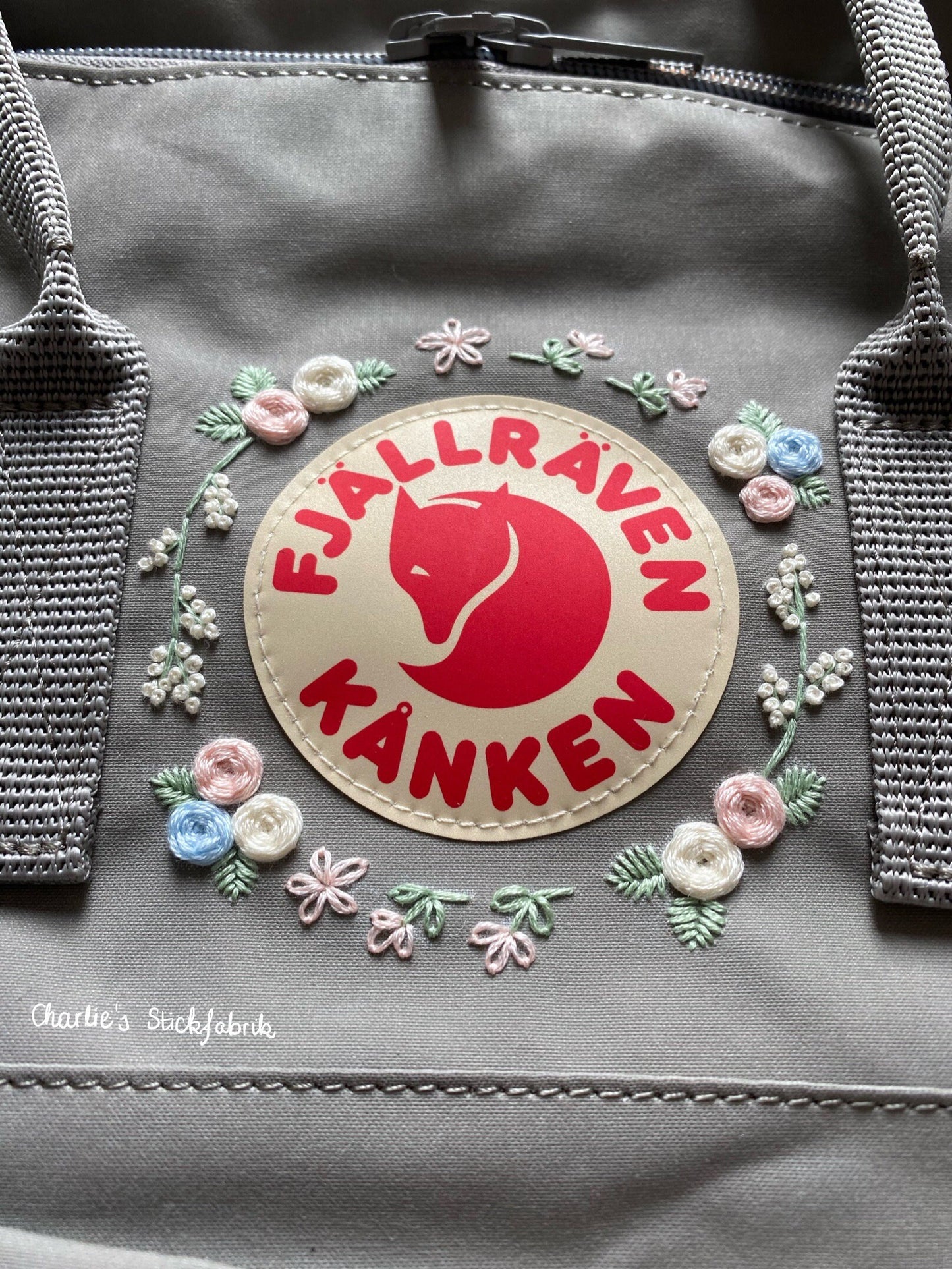 Fjällräven Kanken bestickt | Individuelle Stickerei | personalisierter Rucksack