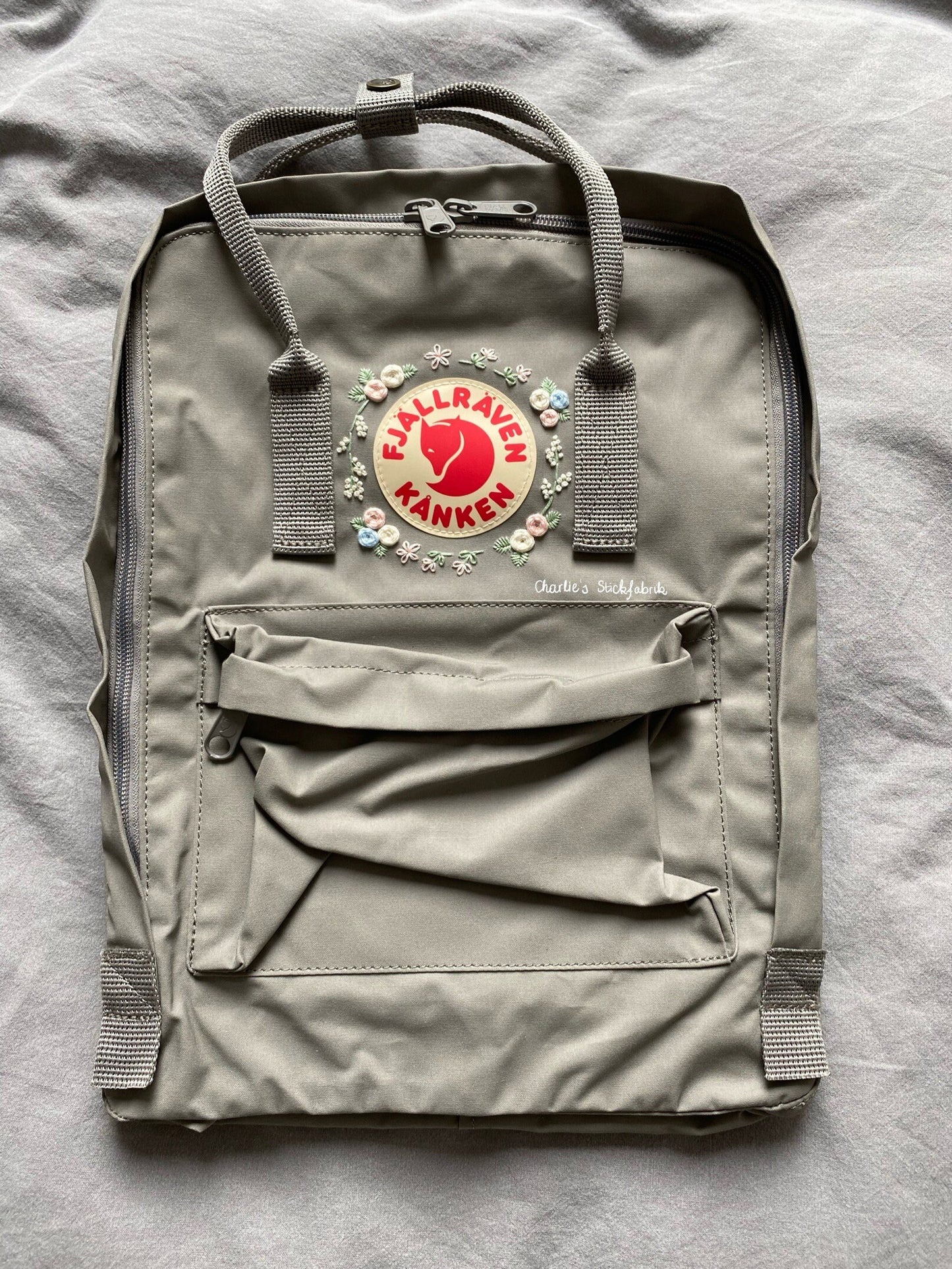 Fjällräven Kanken bestickt | Individuelle Stickerei | personalisierter Rucksack