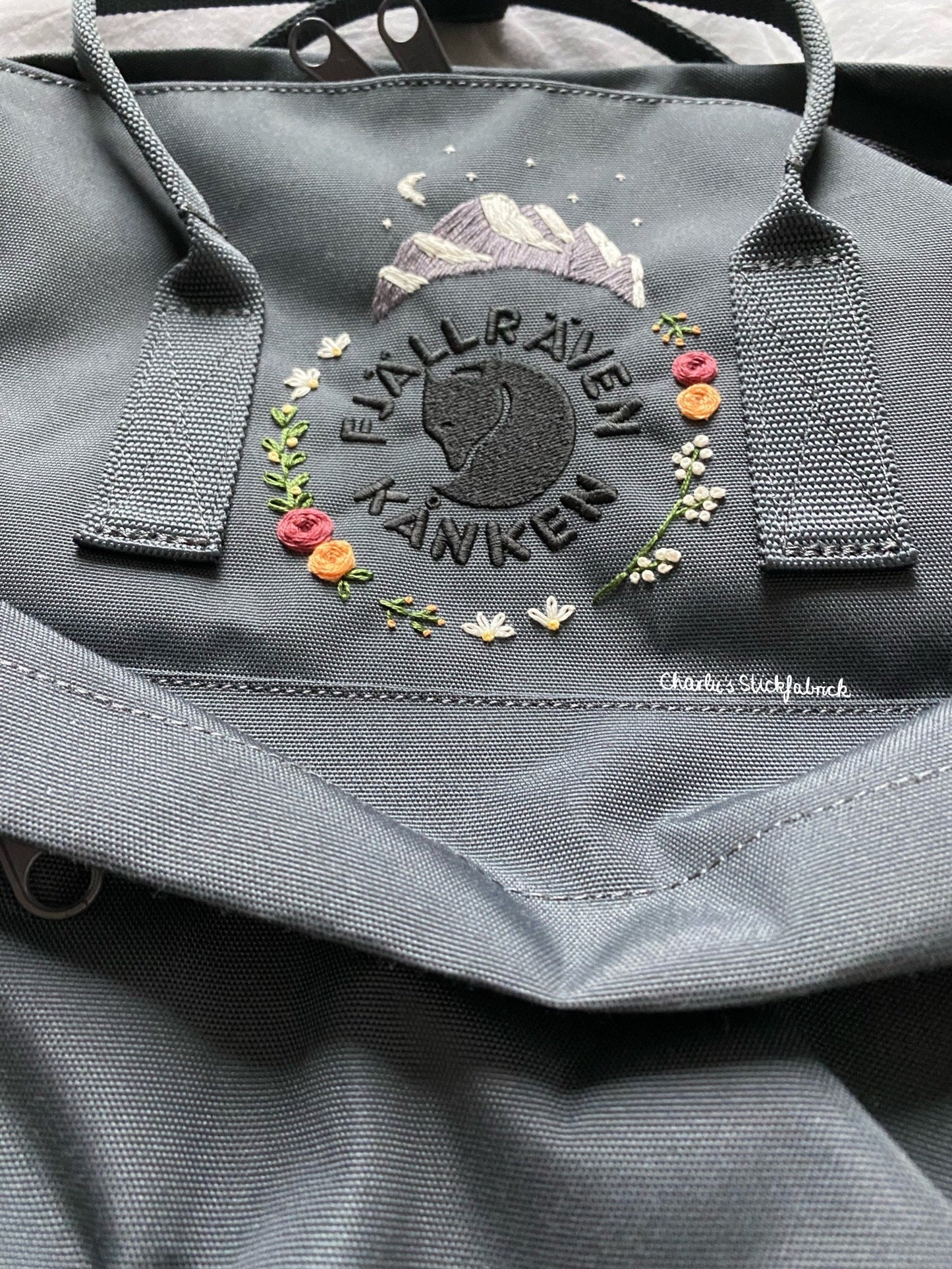 Re-Kanken bestickt | Fjällräven Rucksack individuell bestickt