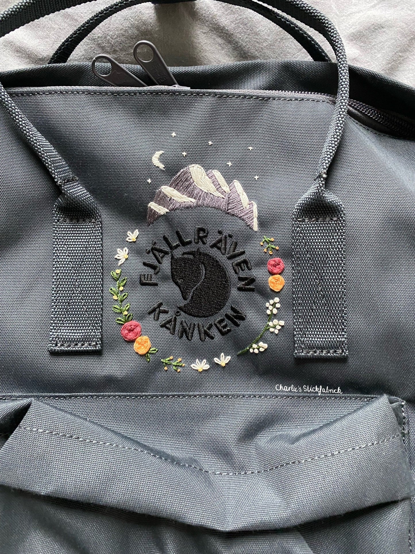 Re-Kanken bestickt | Fjällräven Rucksack individuell bestickt