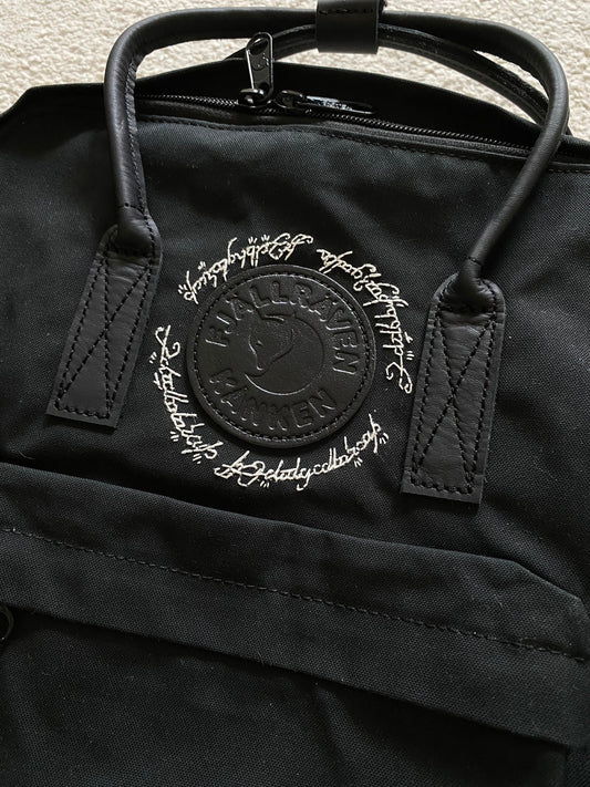 Fjällräven Kanken bestickt | Rucksack bestickt | Herr der Ringe Motiv | Schriftzug